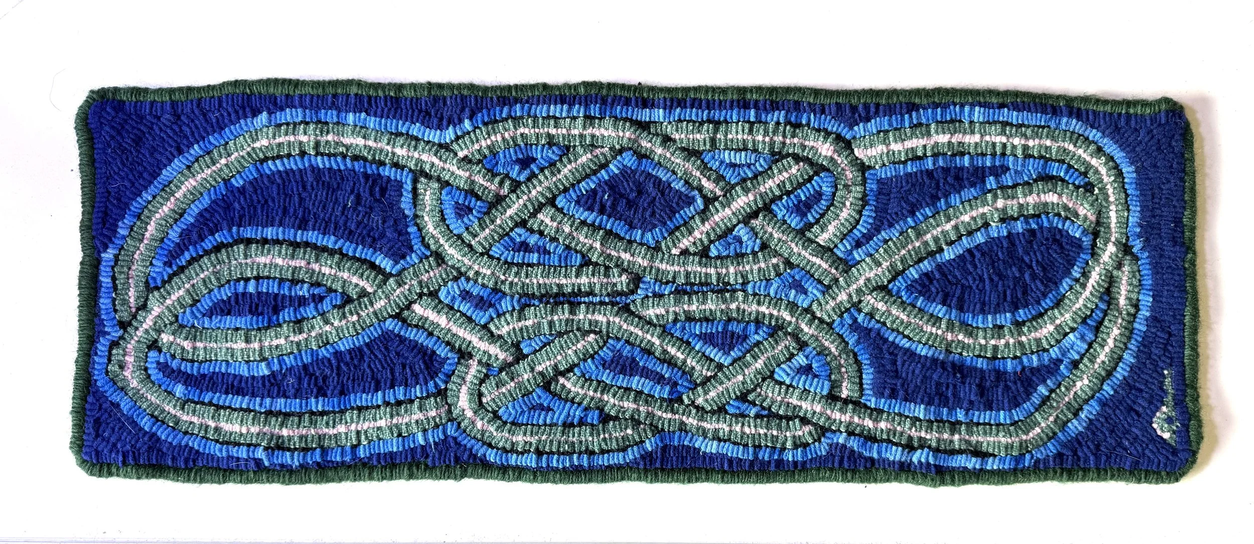 "Anniversary Knot"
27" x 32"
(2025)