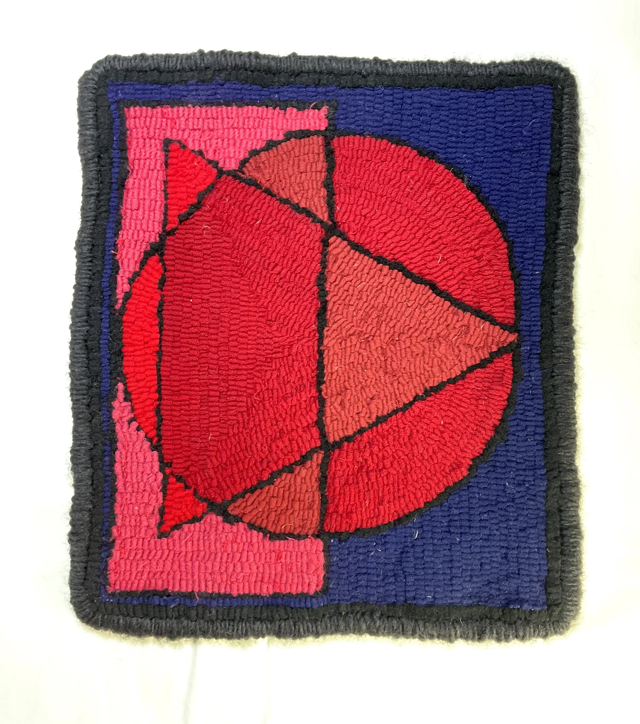 "C, R, T  Red #1"
11" x 13"
(2022)