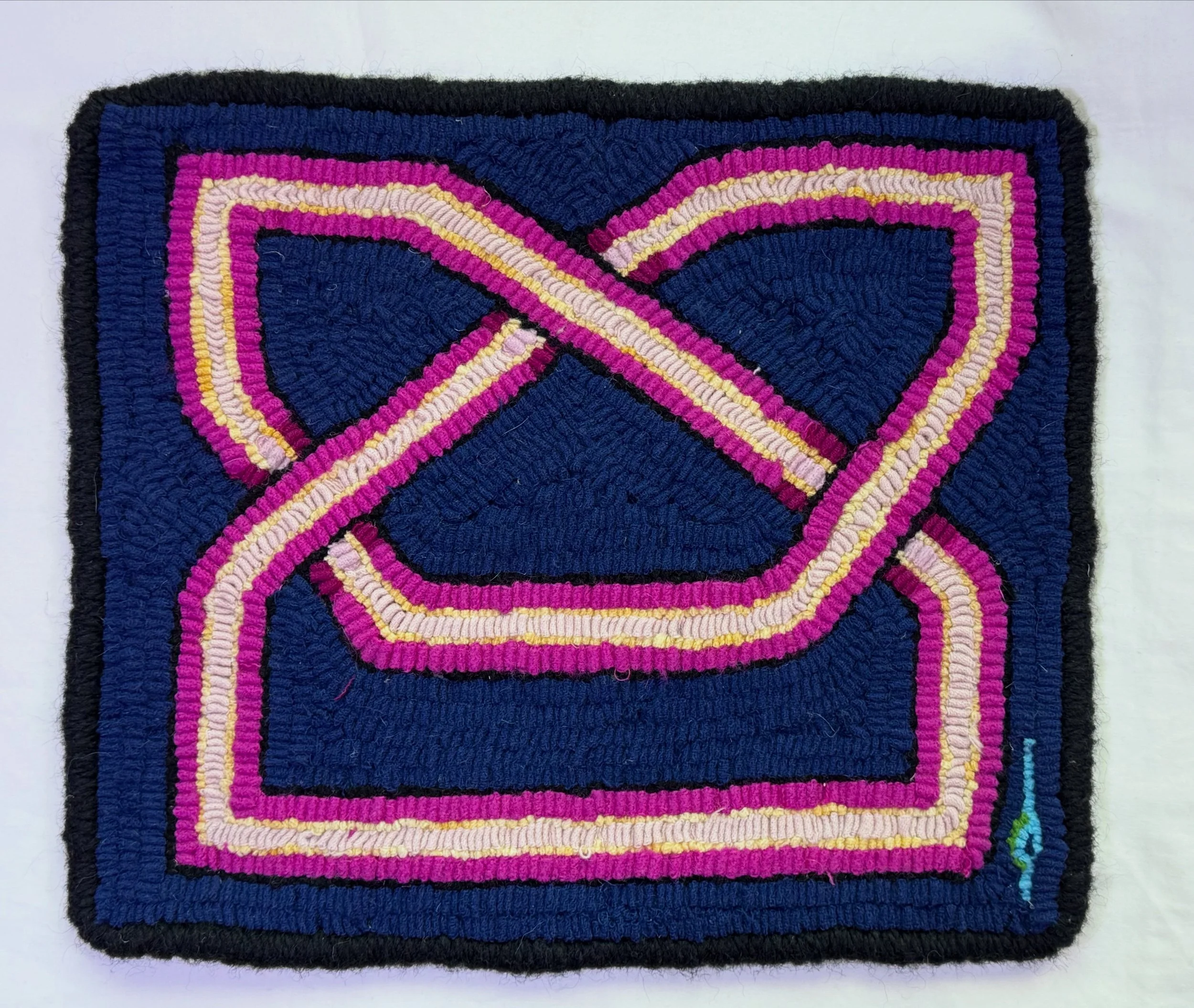 "Pink Foundation Knot"
12.5" x 11"

(2025)