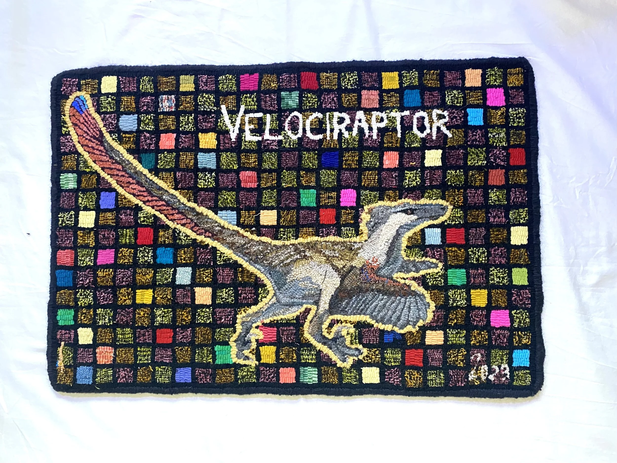 "Velociraptor" 31" x  21"