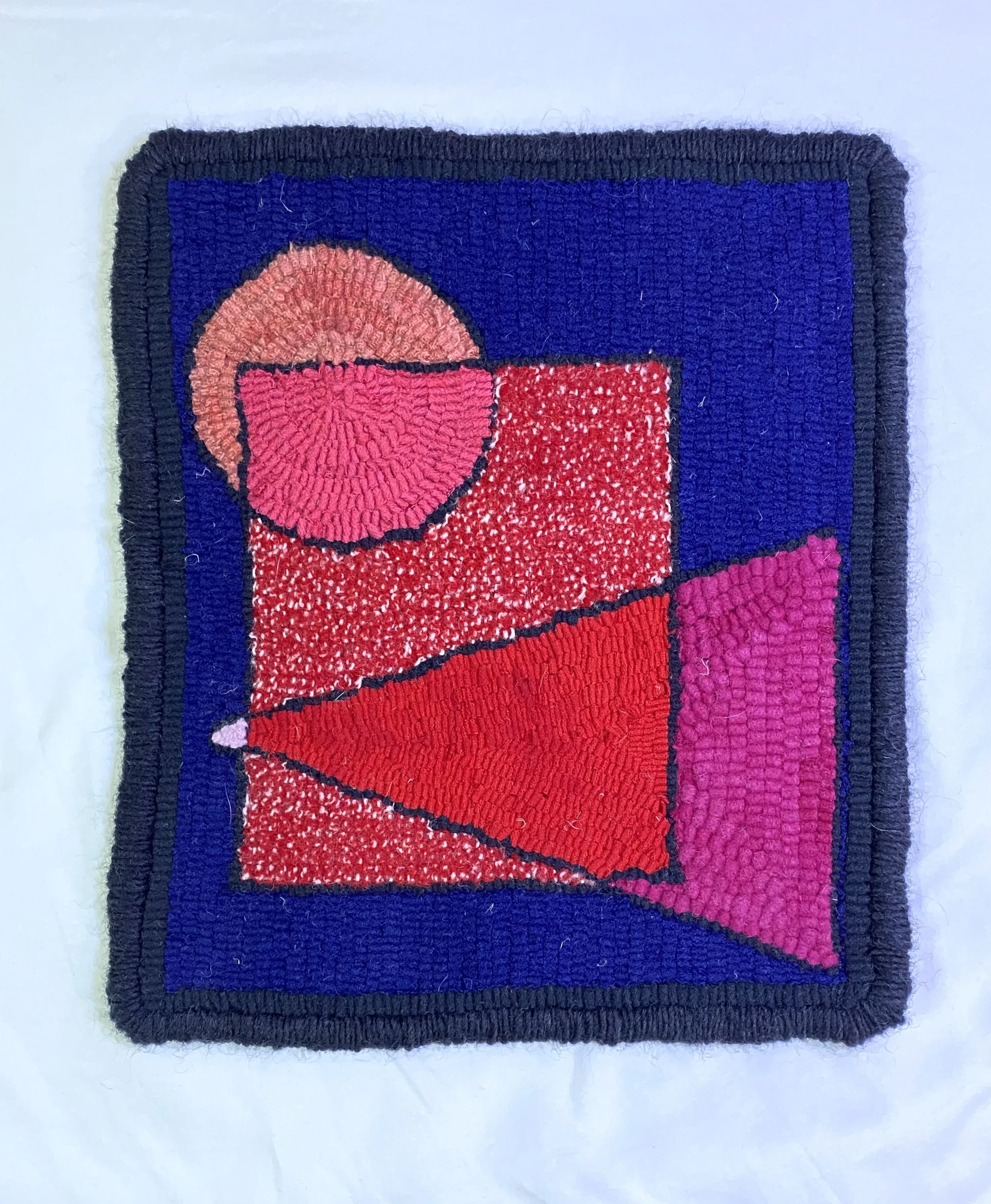 "C, R, T Red #3"
11" x 13"
(2023)