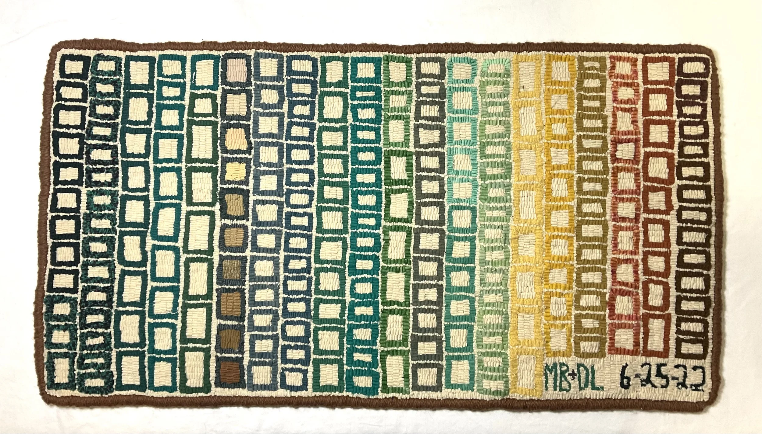 "Leflar Wedding Rug"
32" x 17"
(2022)