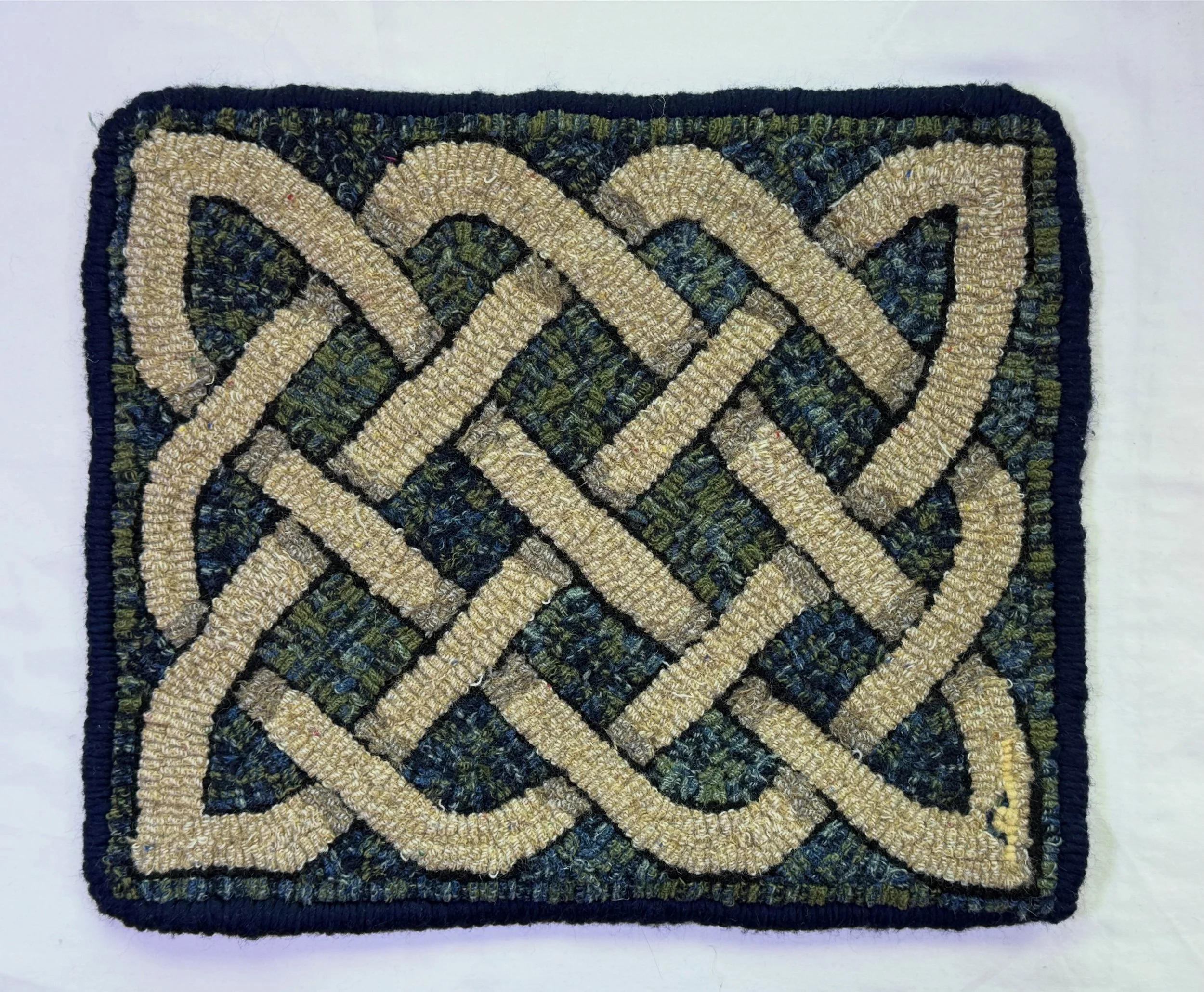 "Khaki Plaitework"
12.5" x 11"
(2025)
