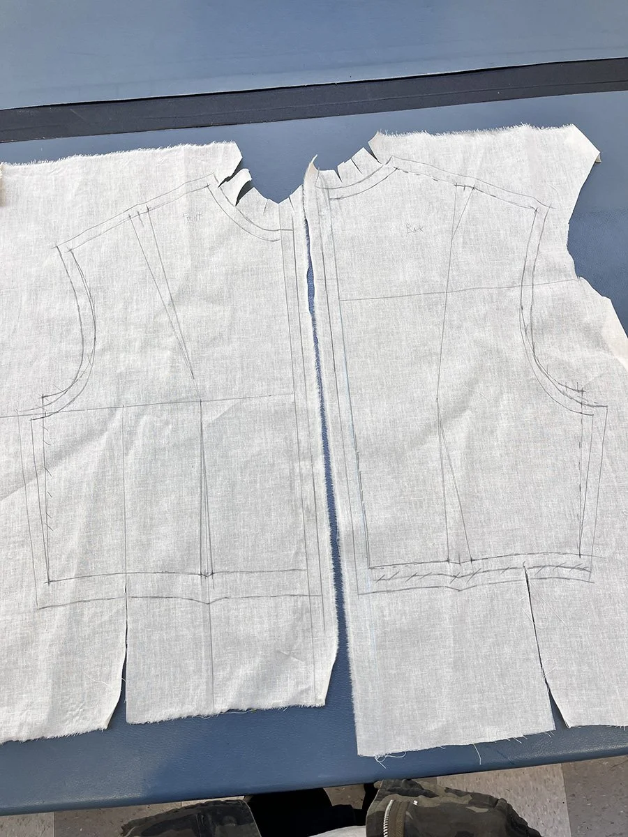 Bodice Block Draping