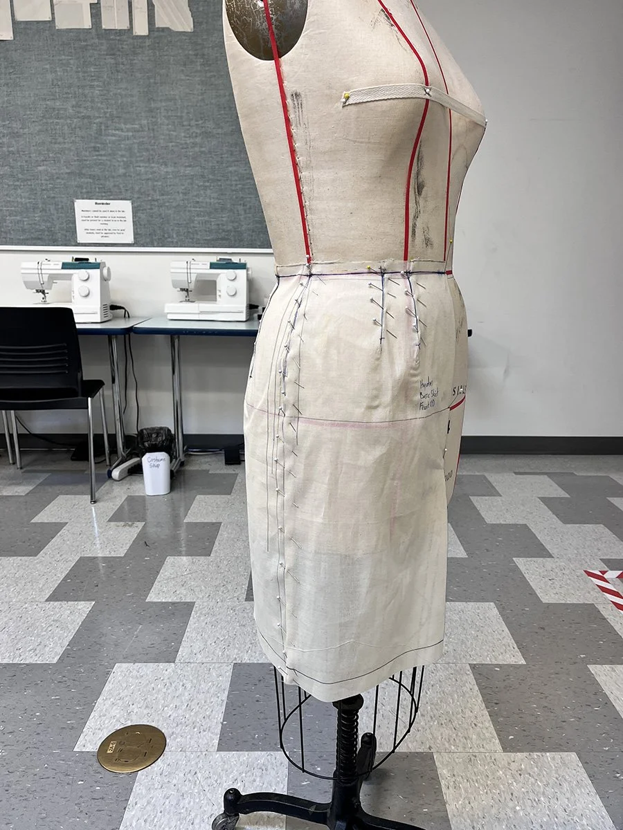 Basic Skirt Draping