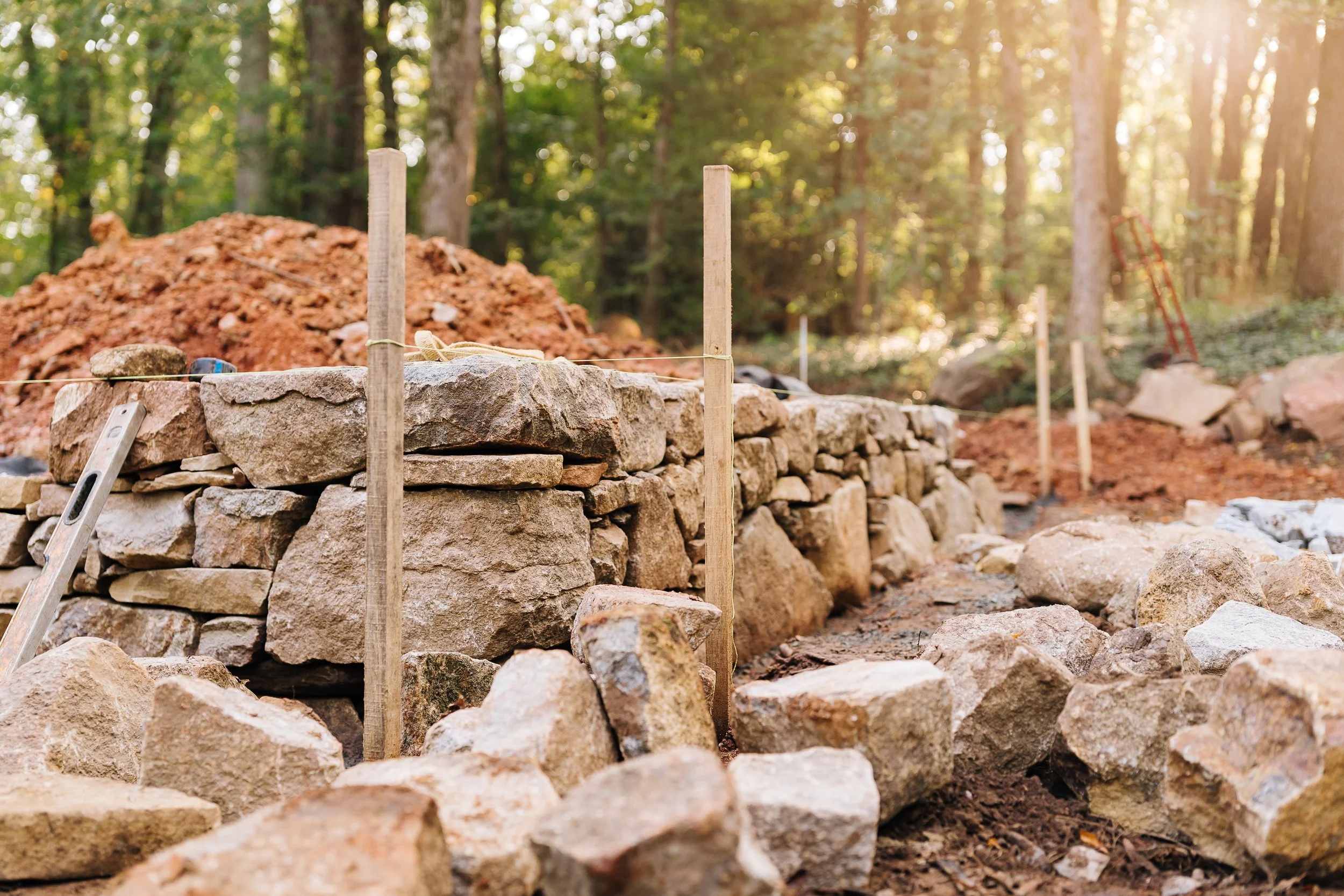 Rebuilding Quarter Place Cabin at Red Hill by Shrader Stone