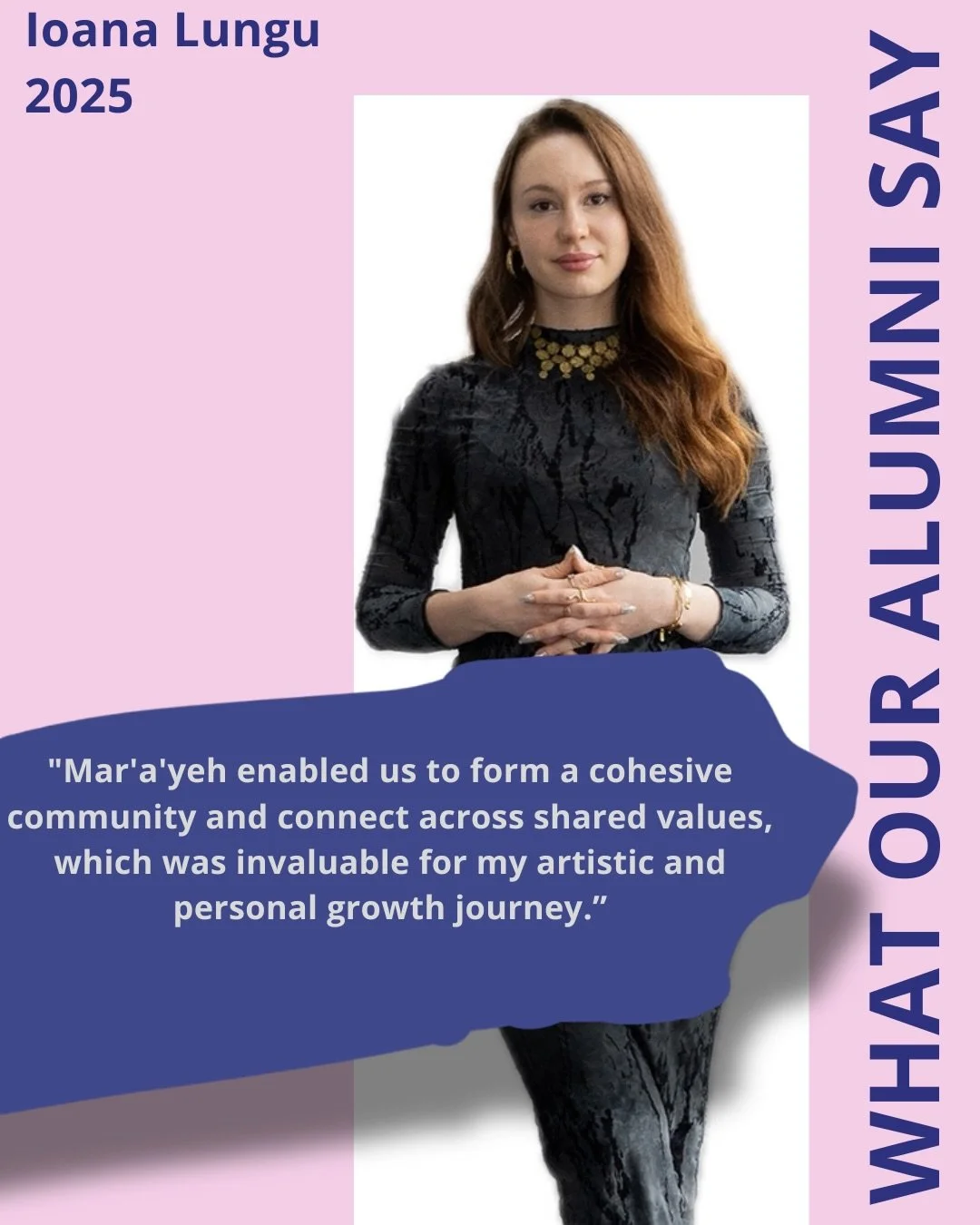 What remains after a program ends?
Community. Courage. Connection. ✨

Our LABA Alumni 2025 speak of mutual support, honest dialogue, and the freedom to grow &mdash; artistically and personally.

We&rsquo;re deeply grateful to have worked alongside th