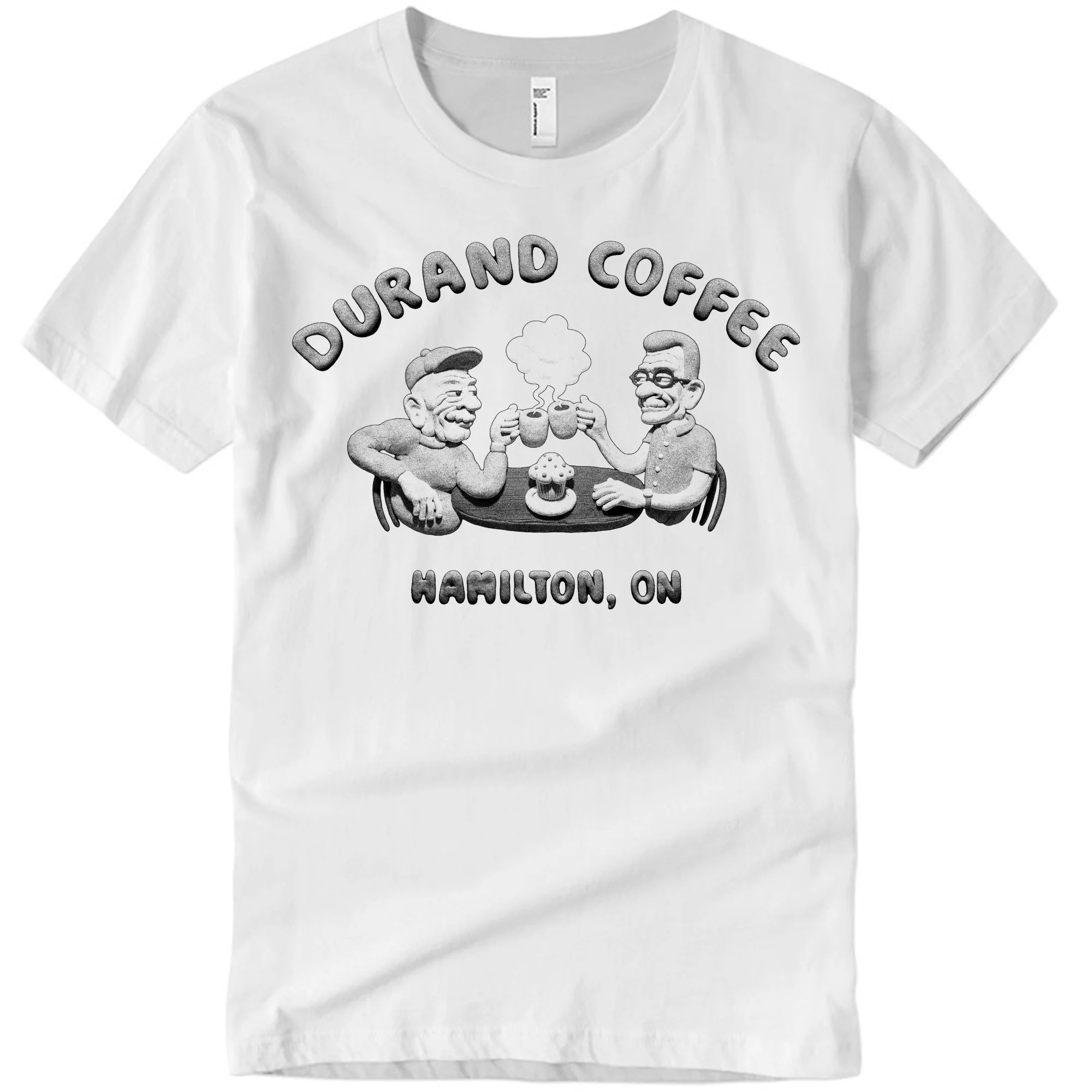T-shirt design for Durand Coffee, October 2025