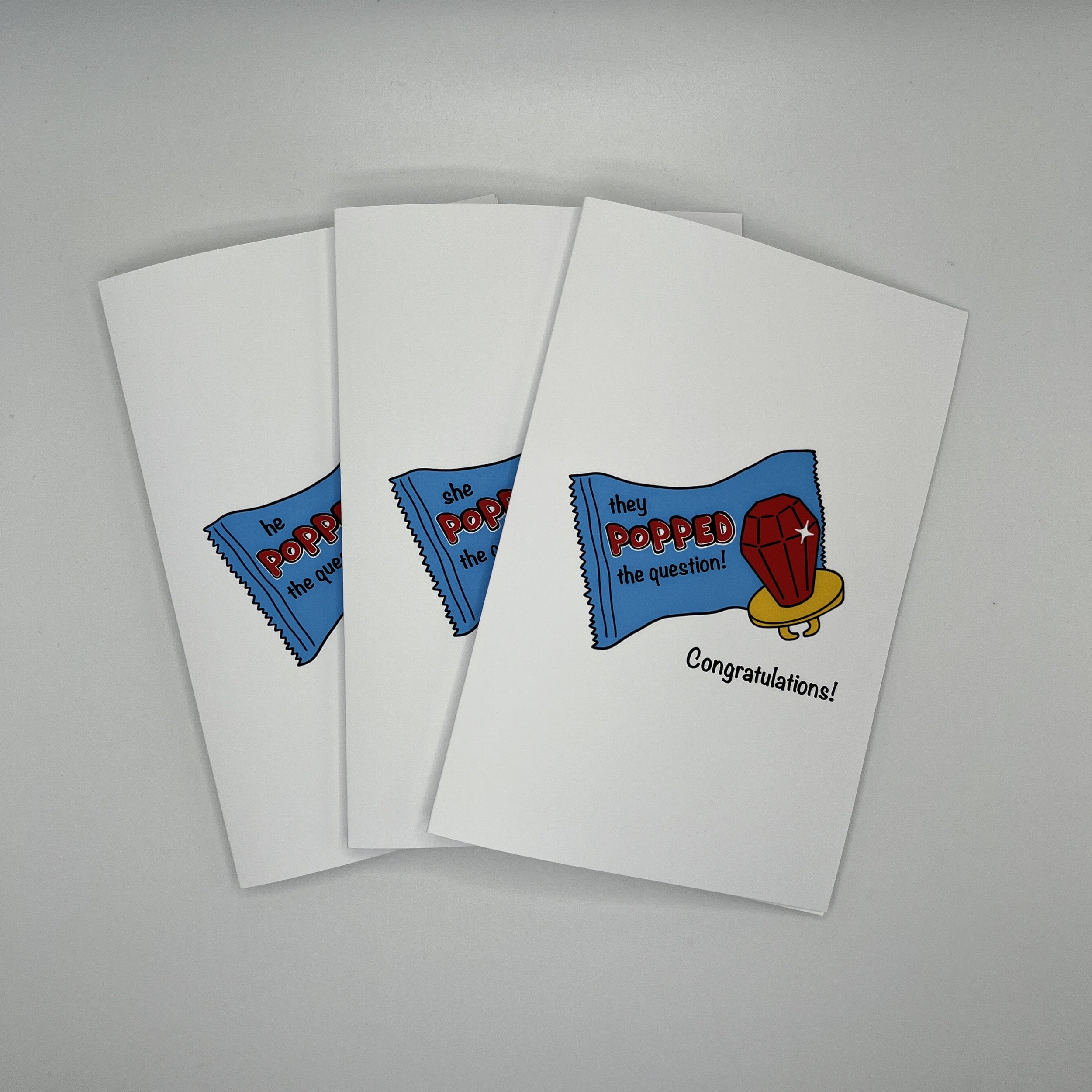 Popped the Question (He/She/They)