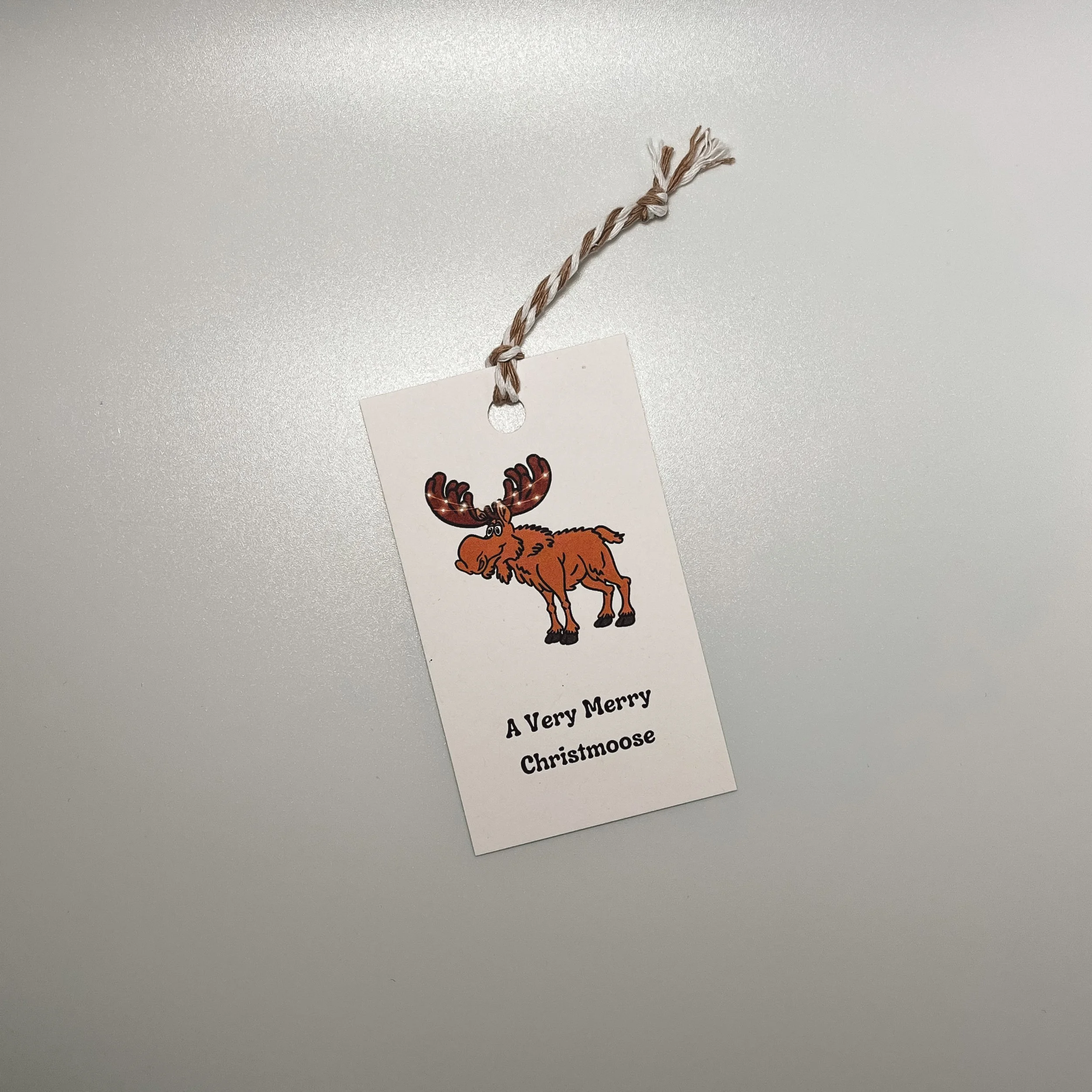 10-pack of Christmoose Gift Tags