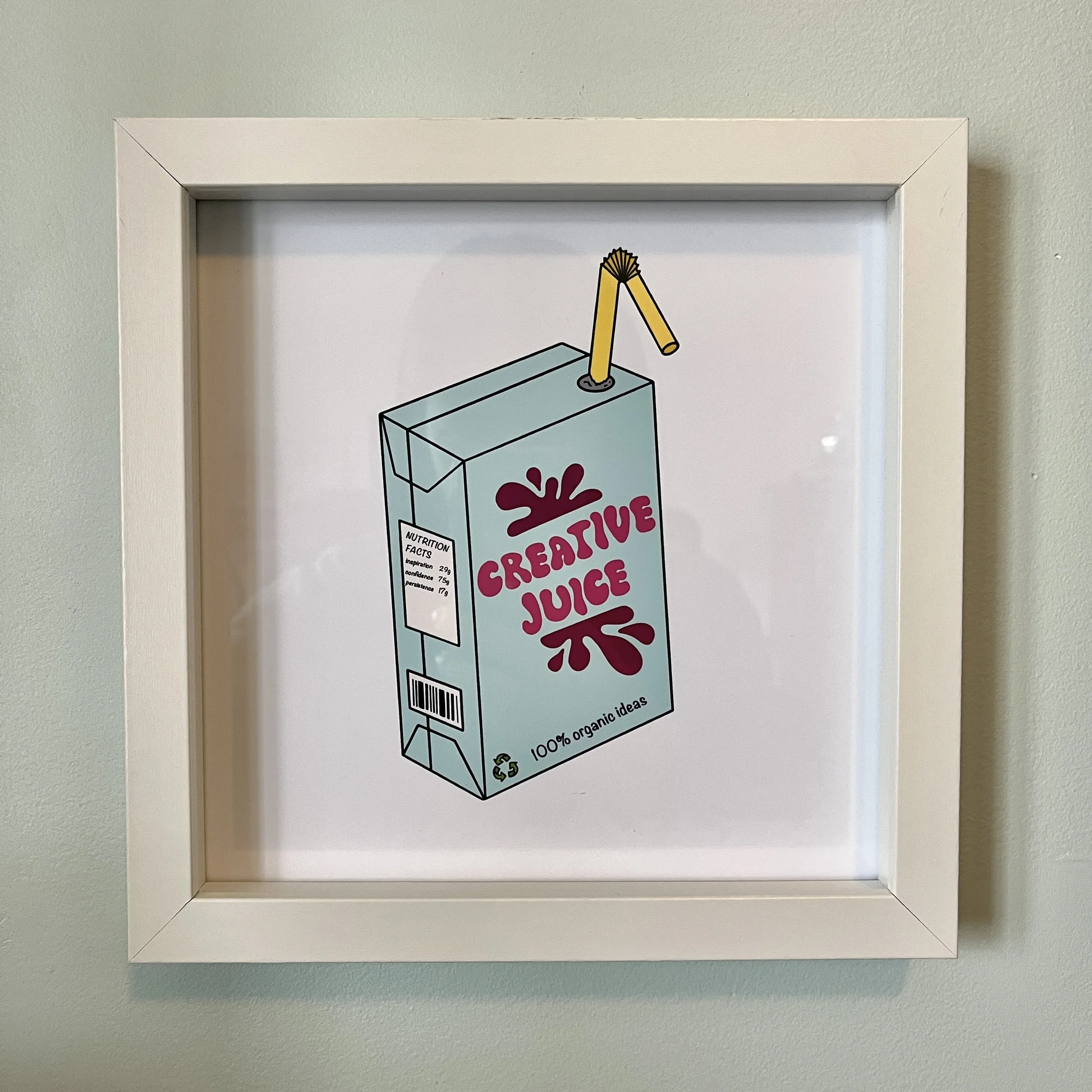 Creative Juice | 8x8" Print