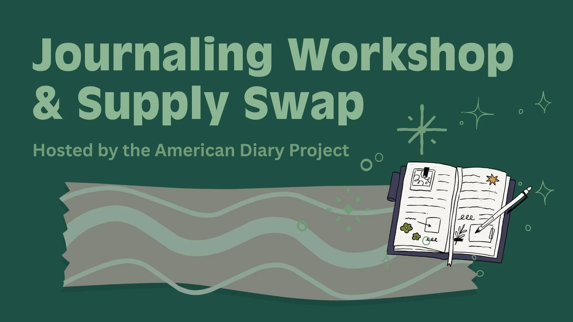 Journaling Workshop & Supply Swap
