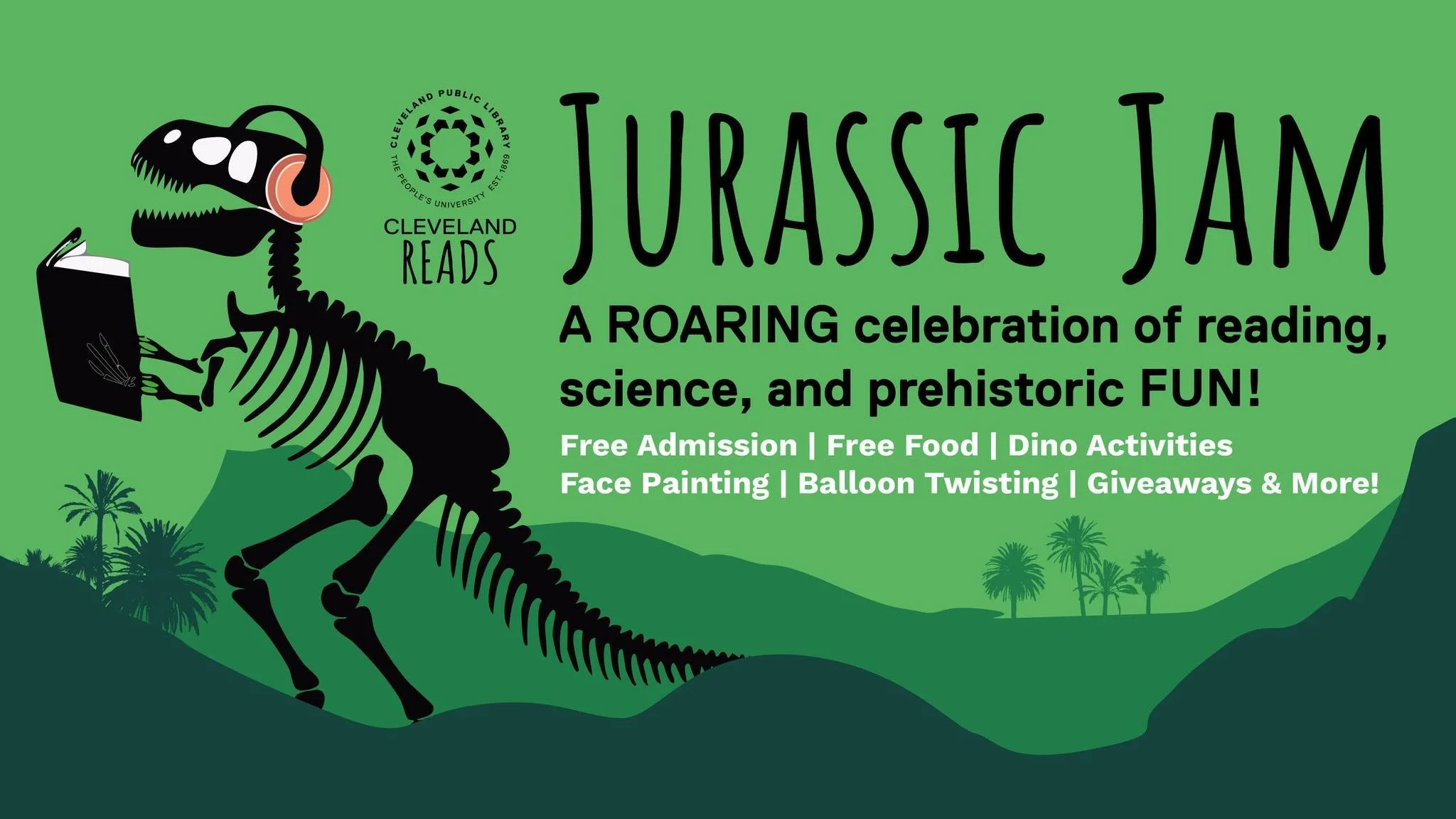 Jurassic Jam at Cleveland Museum of Natural History