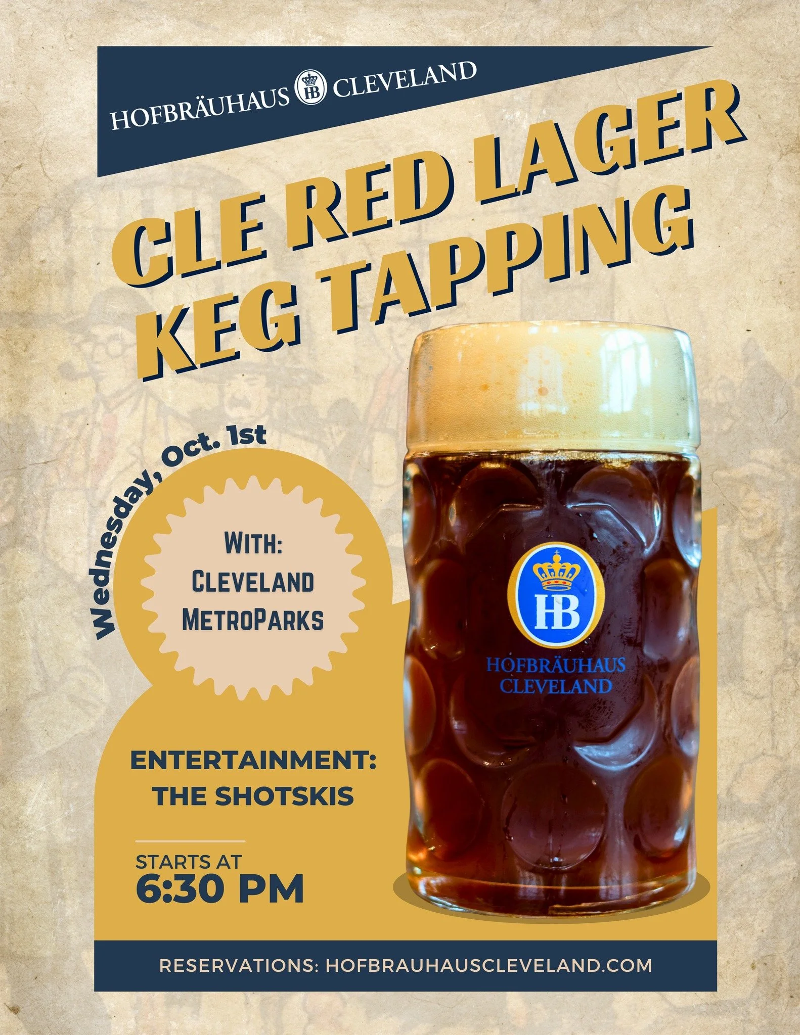 CLE Red Lager Keg Tapping