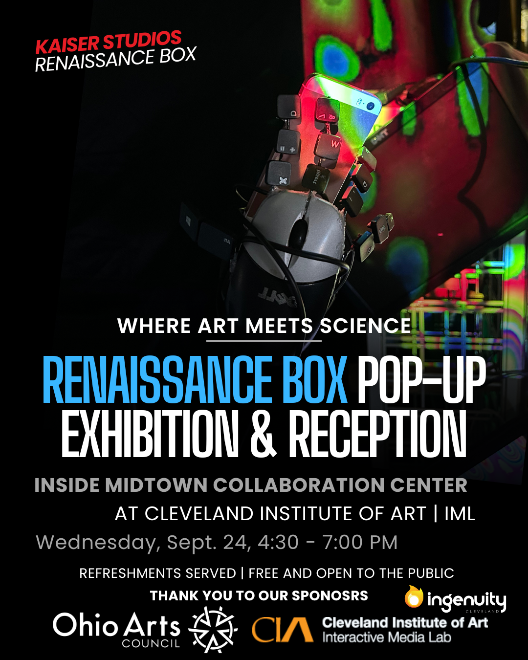 Renaissance Box: Pop-Up Exhibition and Reception