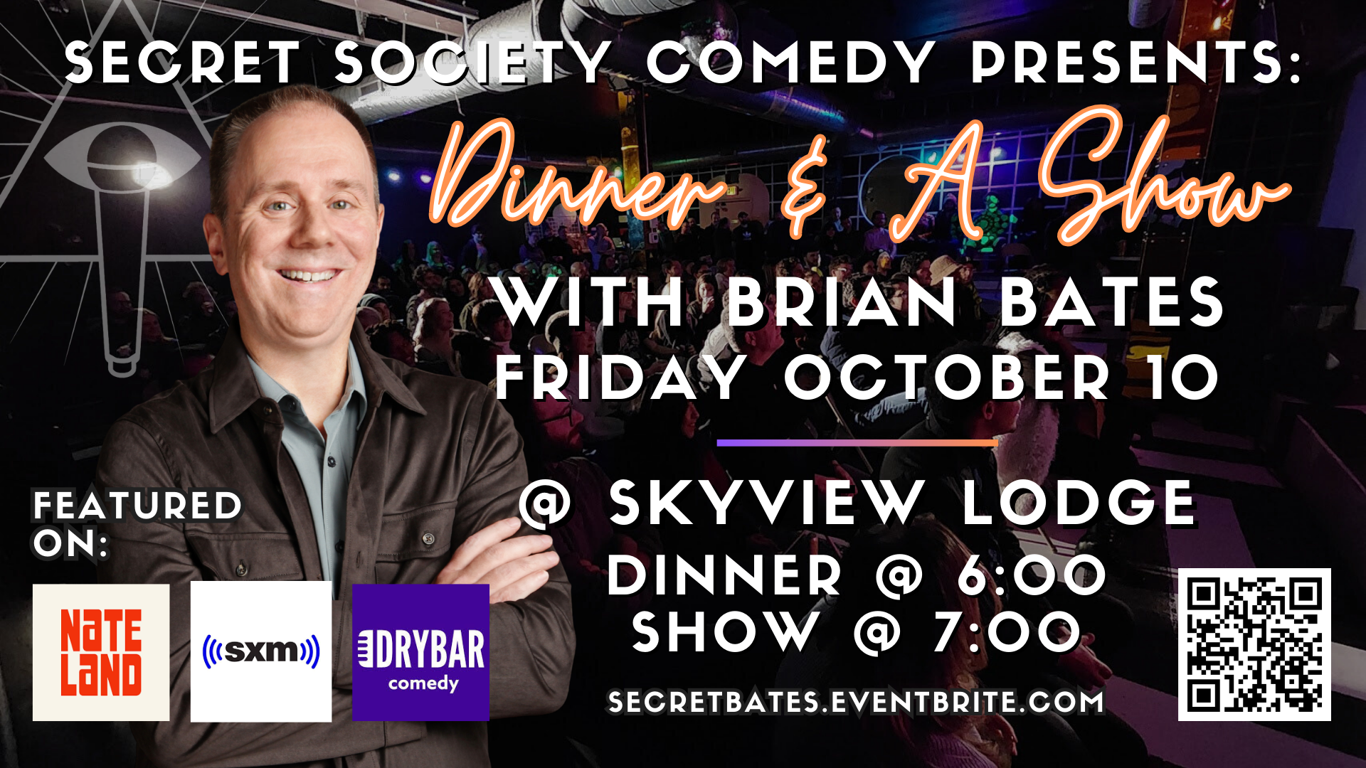 Brian Bates | Secret Society Comedy In Brunswick
