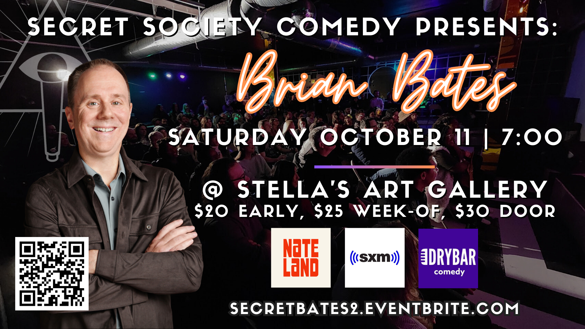 Brian Bates | Secret Society Comedy In Willoughby