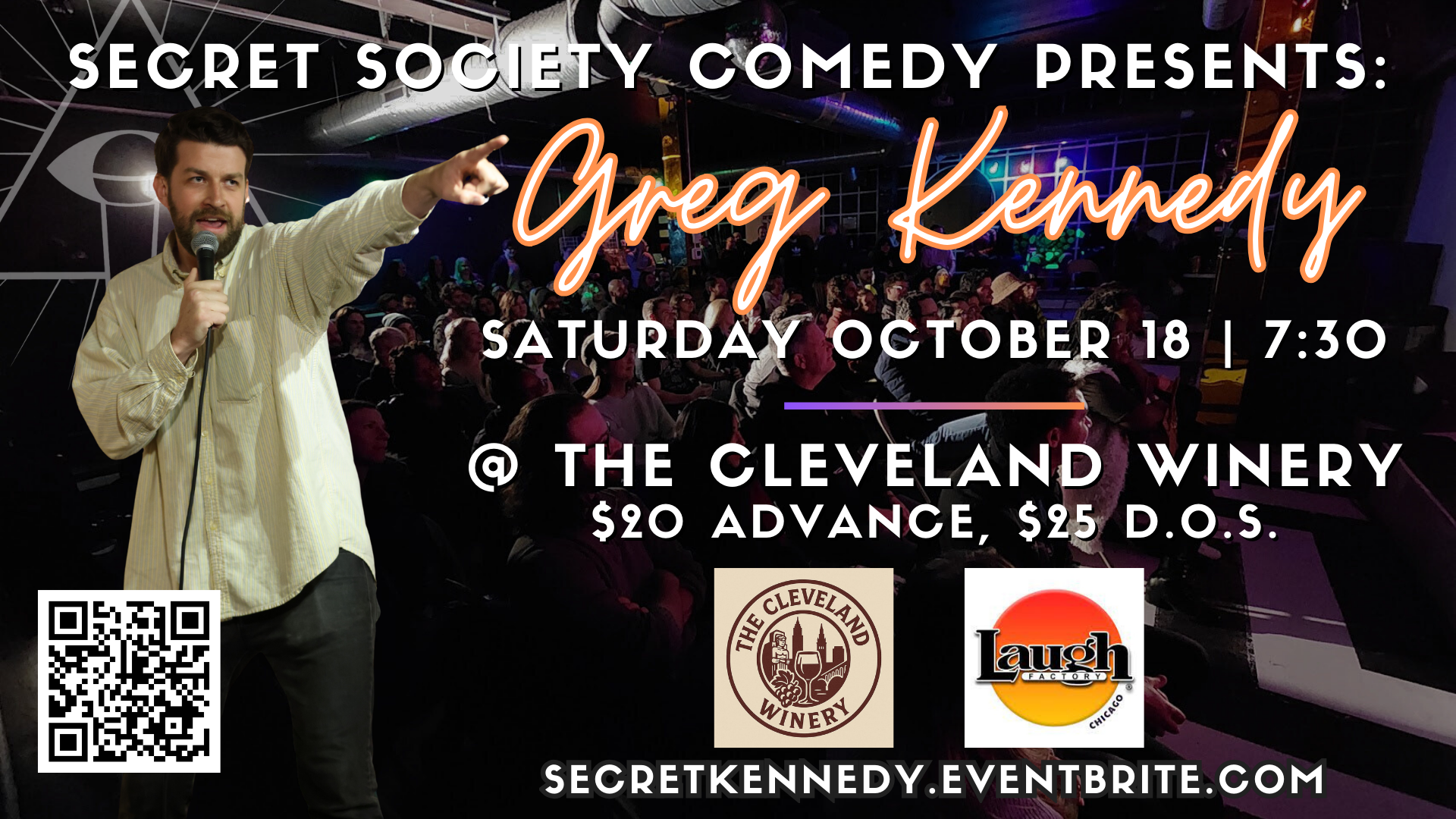 Greg Kennedy | Secret Society Comedy In Old Brooklyn