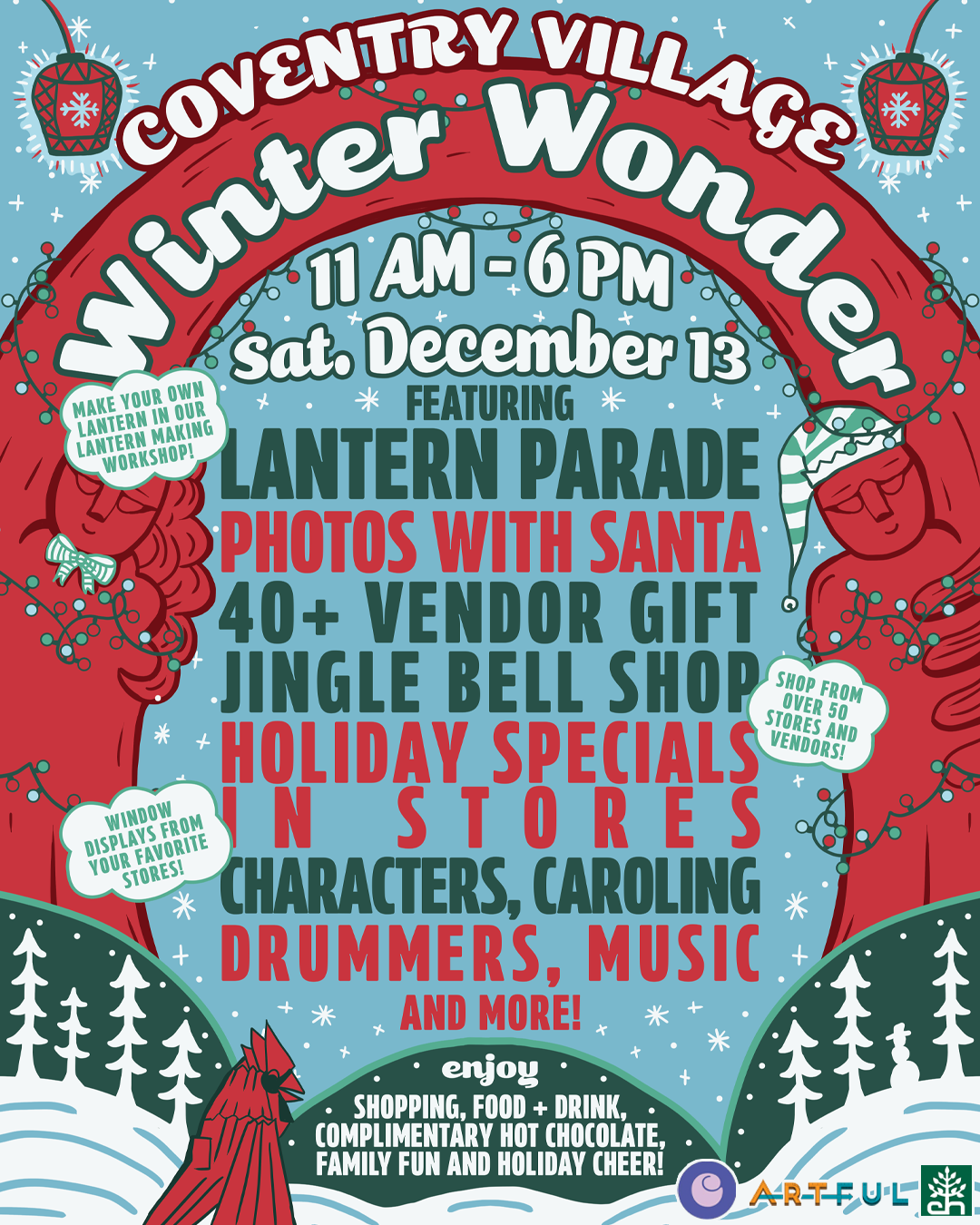 Coventry Village Winter Wonder Festival and Lantern Parade