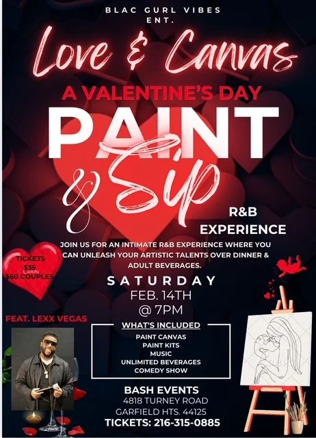 Love & Canvas A Valentines Day Paint n Sip