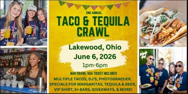  Lakewood Taco & Tequila Bar Crawl