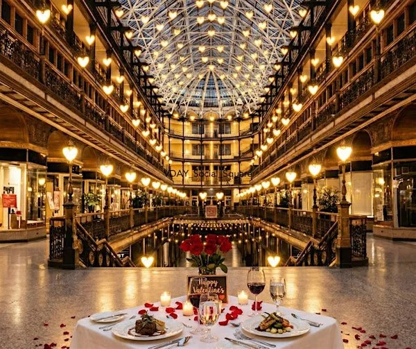 Valentine's Dinner at the Arcade