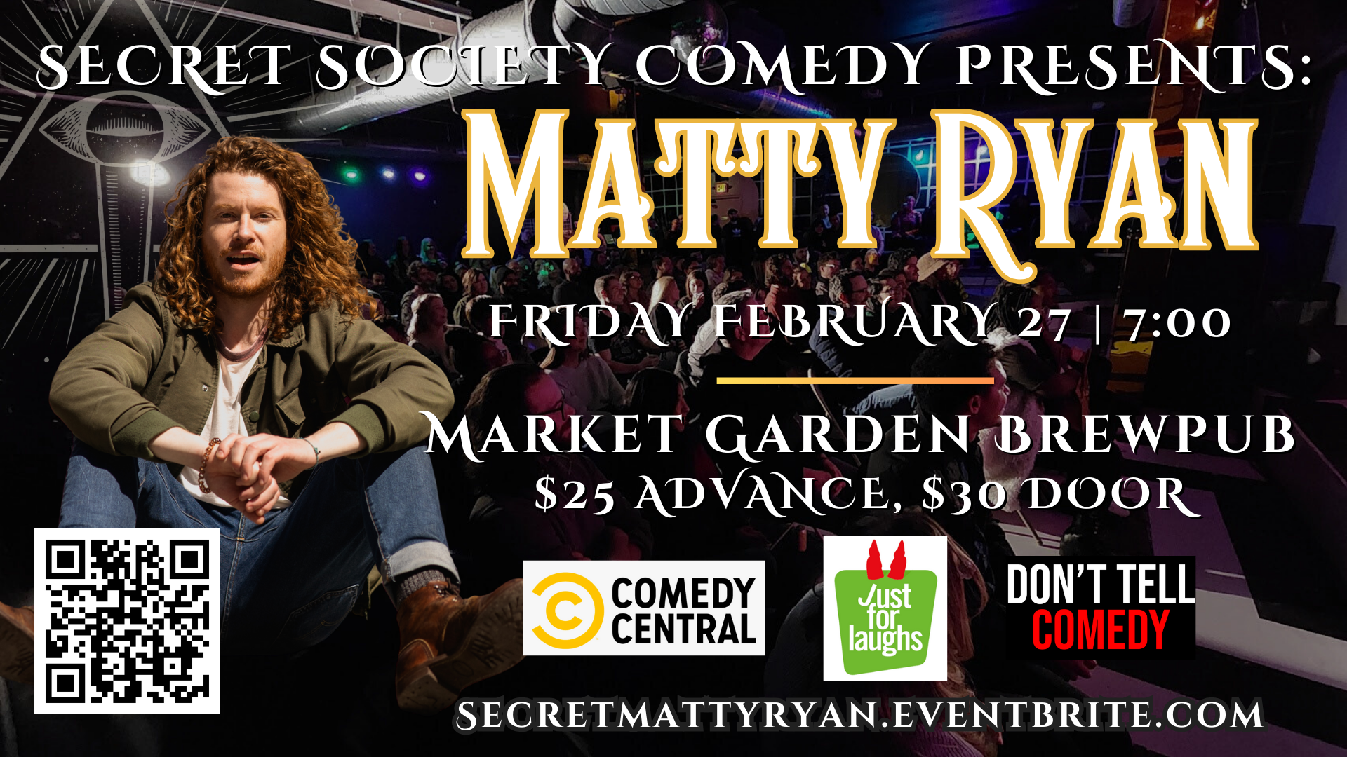 Matty Ryan | Secret Society Comedy In Ohio City
