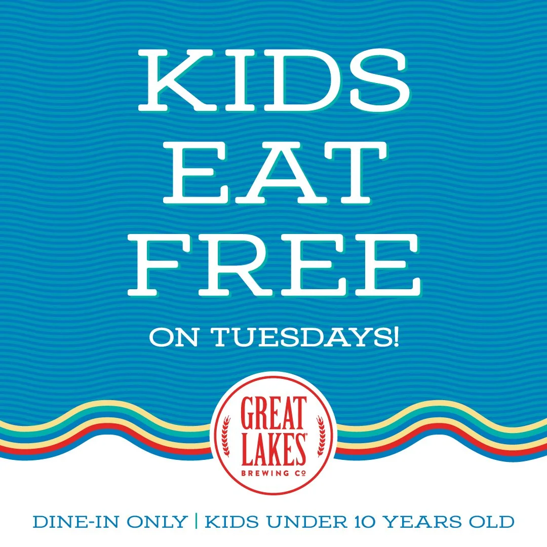 Kids Eat Free at Great Lakes Brewing Company