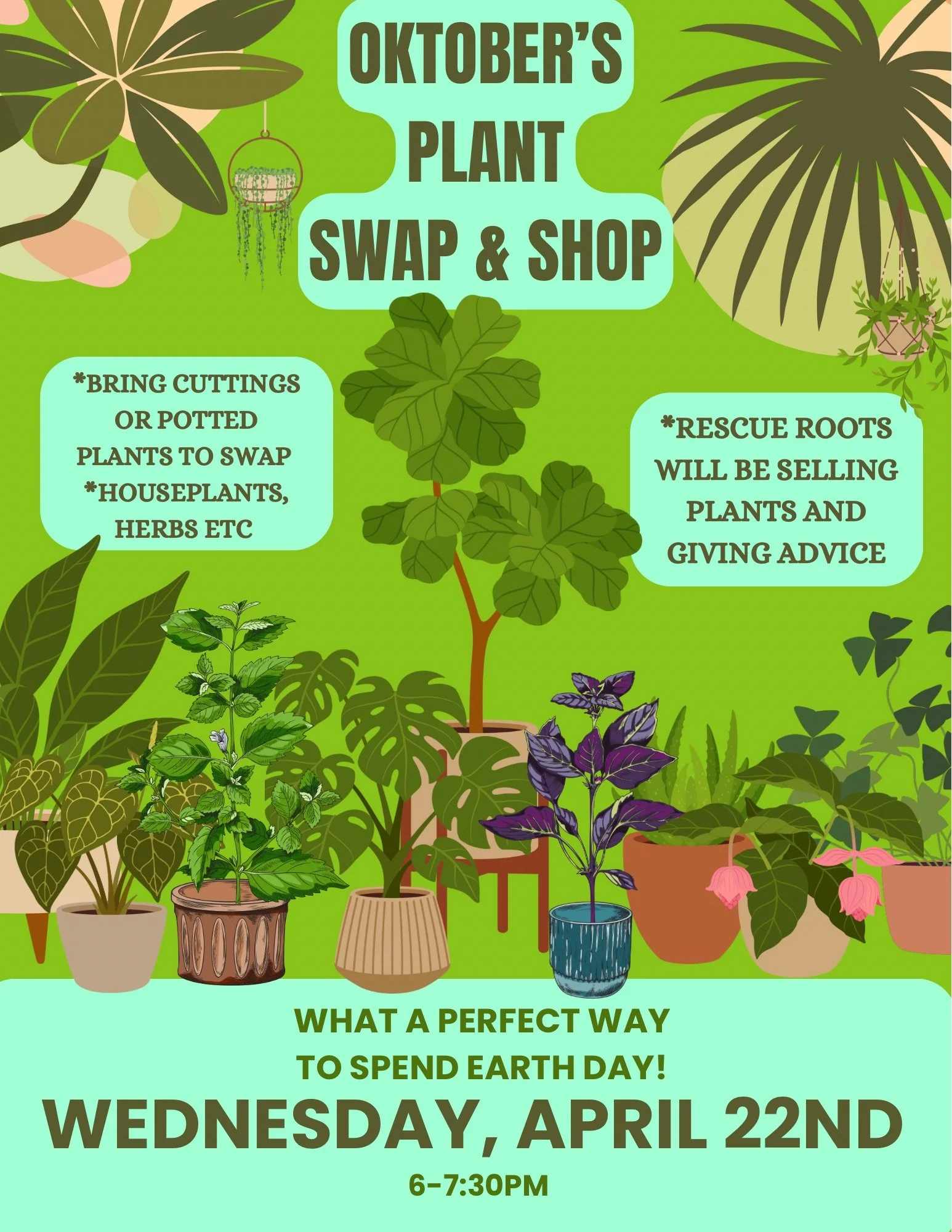 Oktober’s Plant Swap & Shop