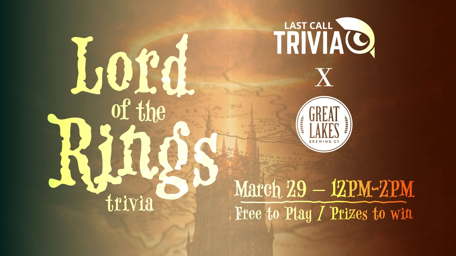 Lord of the Rings Trivia at Great Lakes Brewing Company