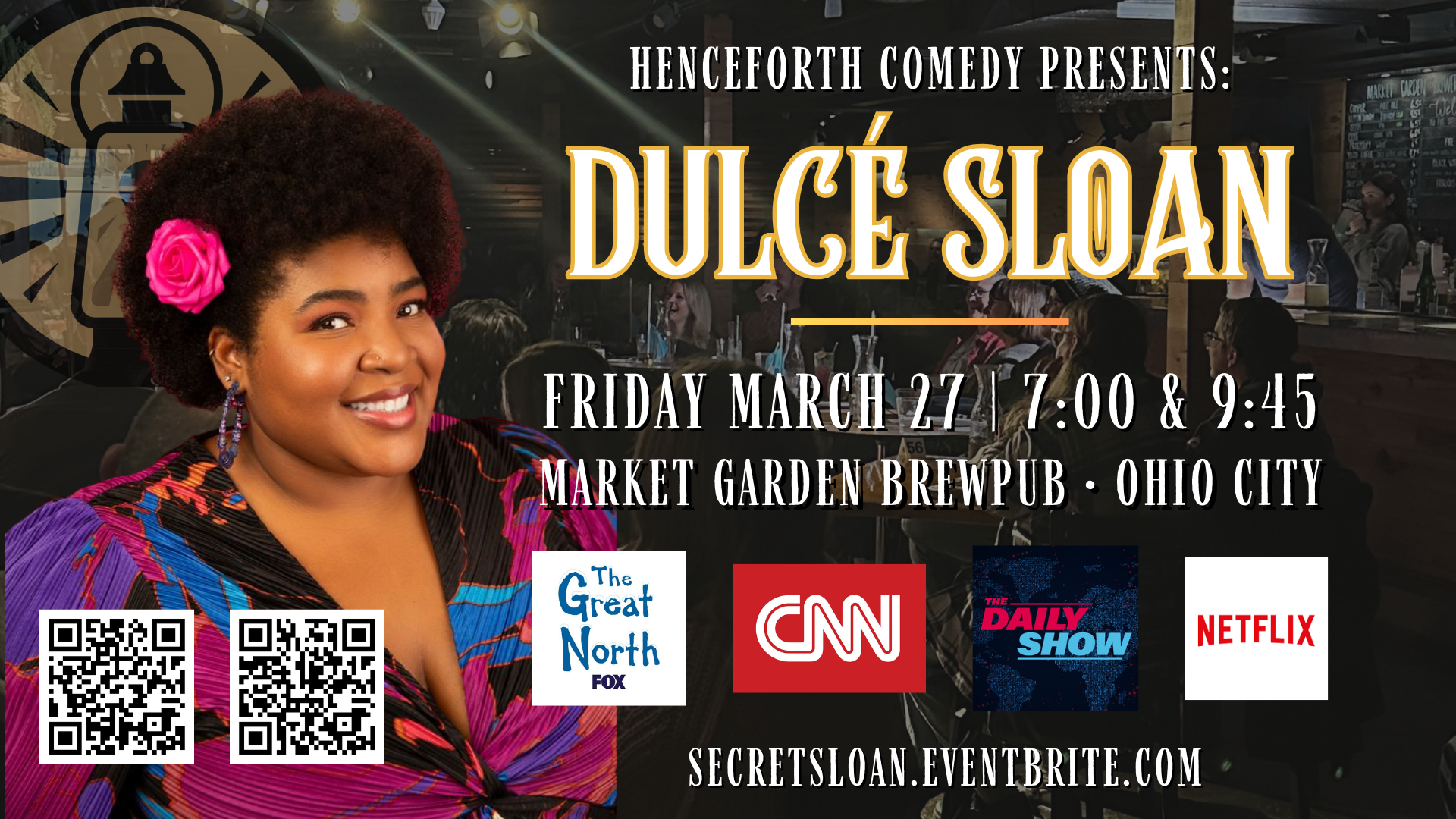 Dulcé Sloan | Pop-Up Comedy Club In Ohio City