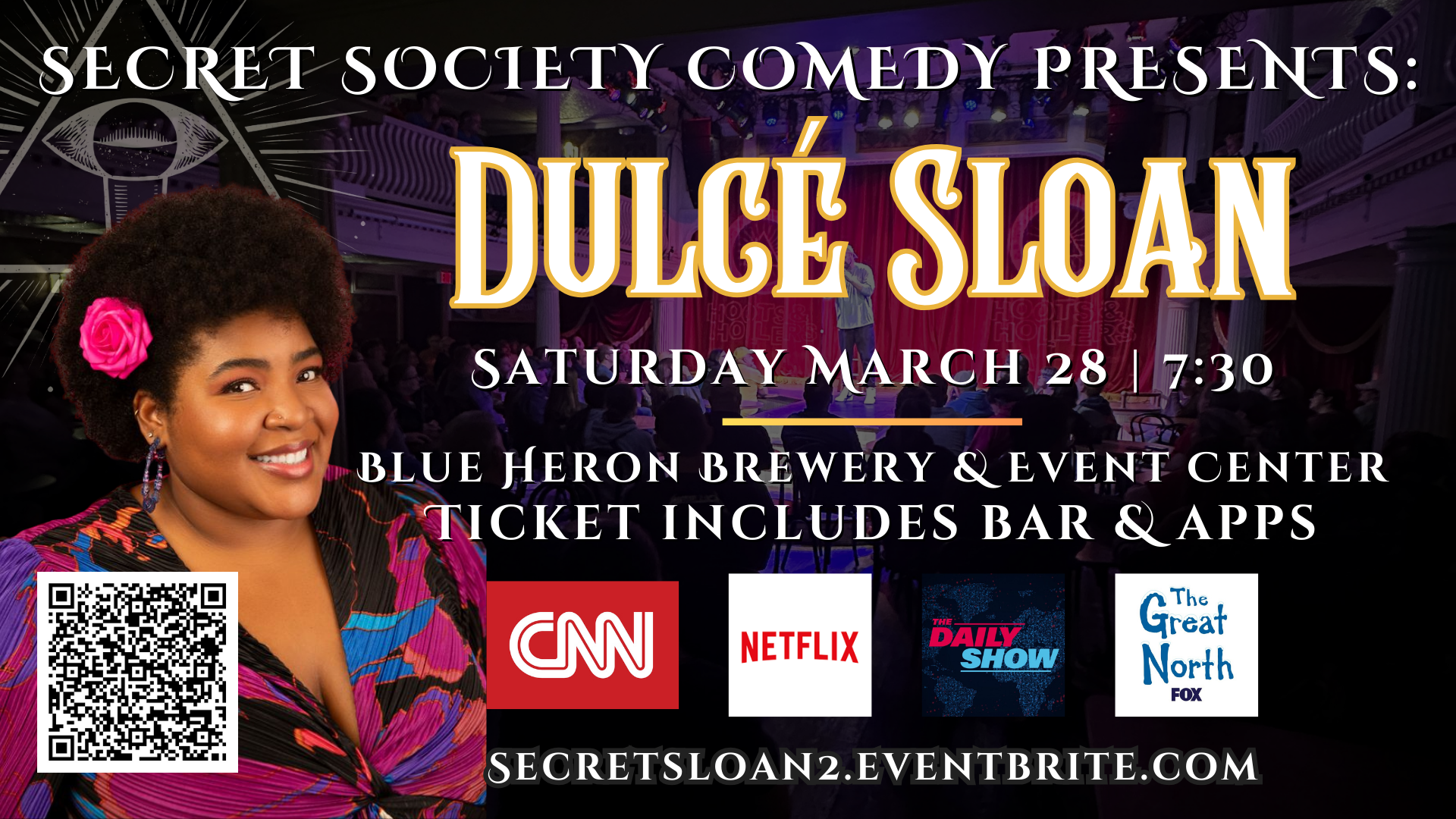 Dulcé Sloan | Pop-up Comedy Club In Medina