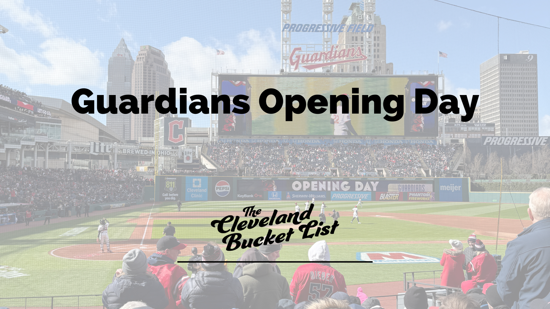 Guardians Opening Day Guide in Cleveland 2026 | Best Bars &amp; Events