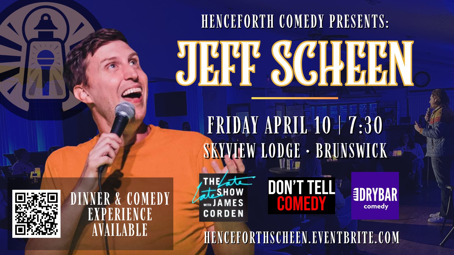 Jeff Scheen | Pop-Up Comedy Club In Brunswick