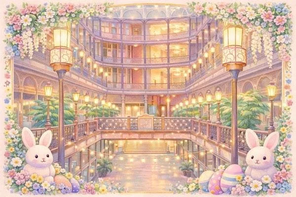 Easter Brunch in the Arcade: A Springtime Celebration