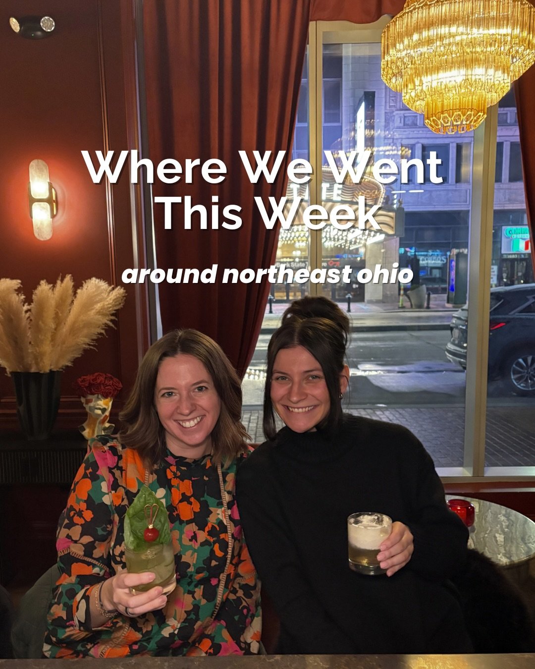 Rounded up where Haley and I went last week around northeast Ohio ✨

1.&nbsp;@encorepsq - we got a sneak peek of their spring/summer menu (dropping 4/17) and you&rsquo;re going to want to try it for yourself
2.&nbsp;@rawesthetics - love to do a drop 