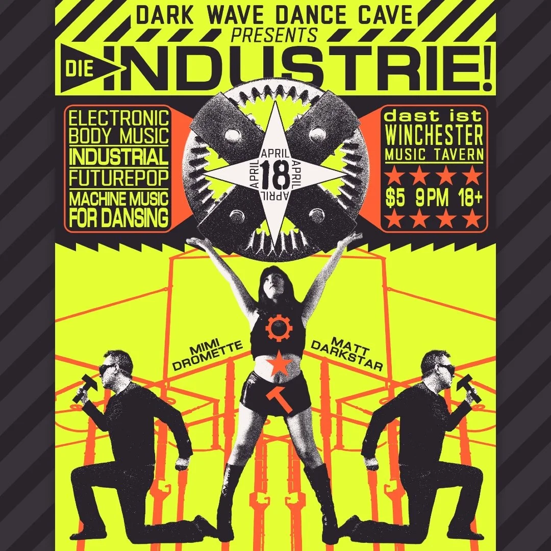Dark Wave Dance Cave presents Die Industrie!