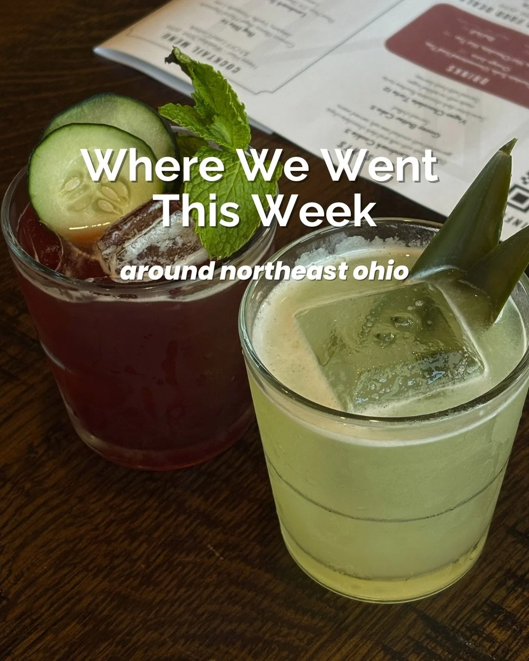 A busy week for us around town! Here&rsquo;s where we went this week around northeast Ohio ✨

1.&nbsp;@eastcoastcustard - best way to end the day is with ice cream
2.&nbsp;@kbconfections - got ourselves some sweet treats this week! 
3.&nbsp;@lvl.cle 