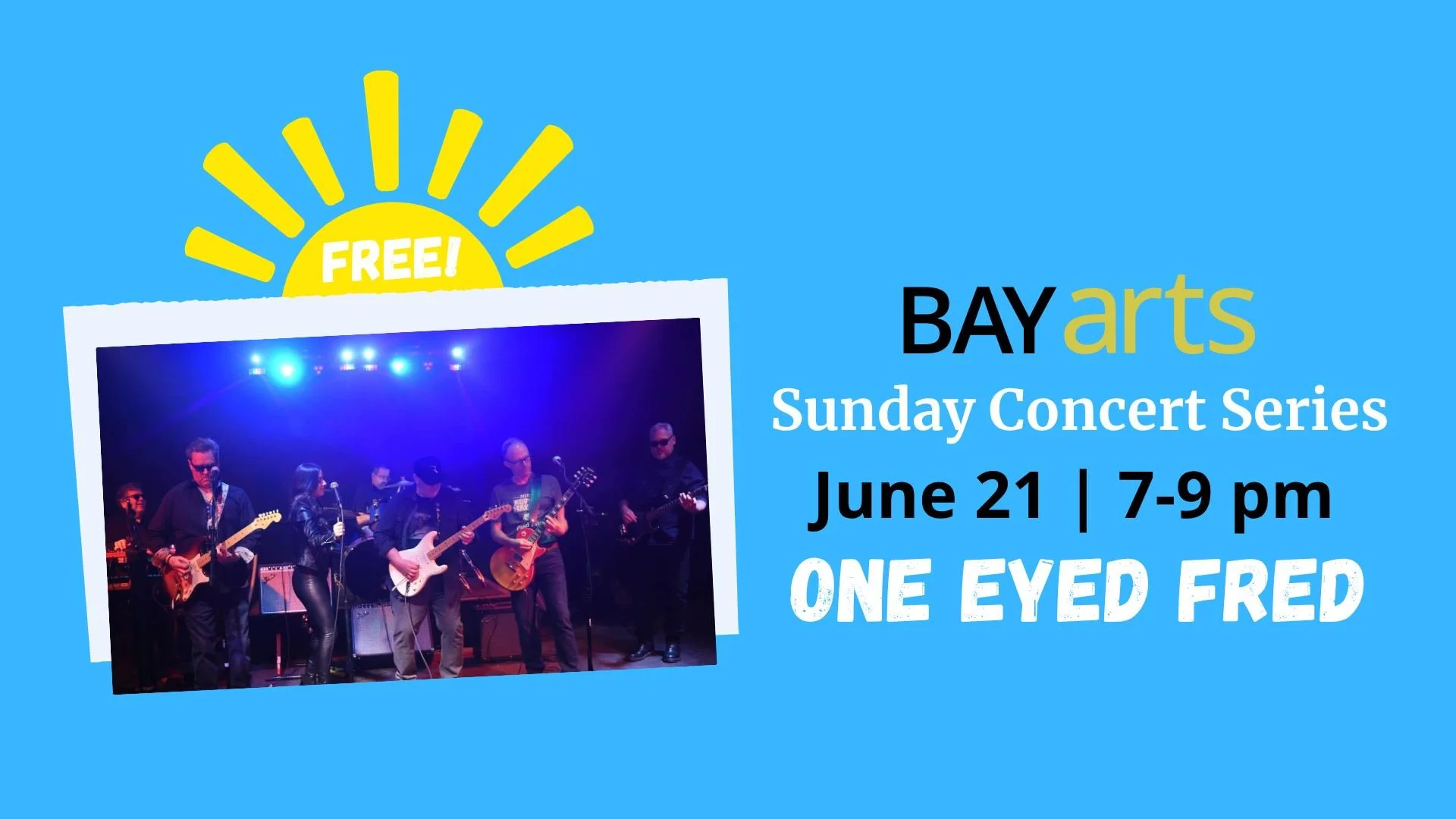 BAYarts Sunday Concert Series: One Eyed Fred