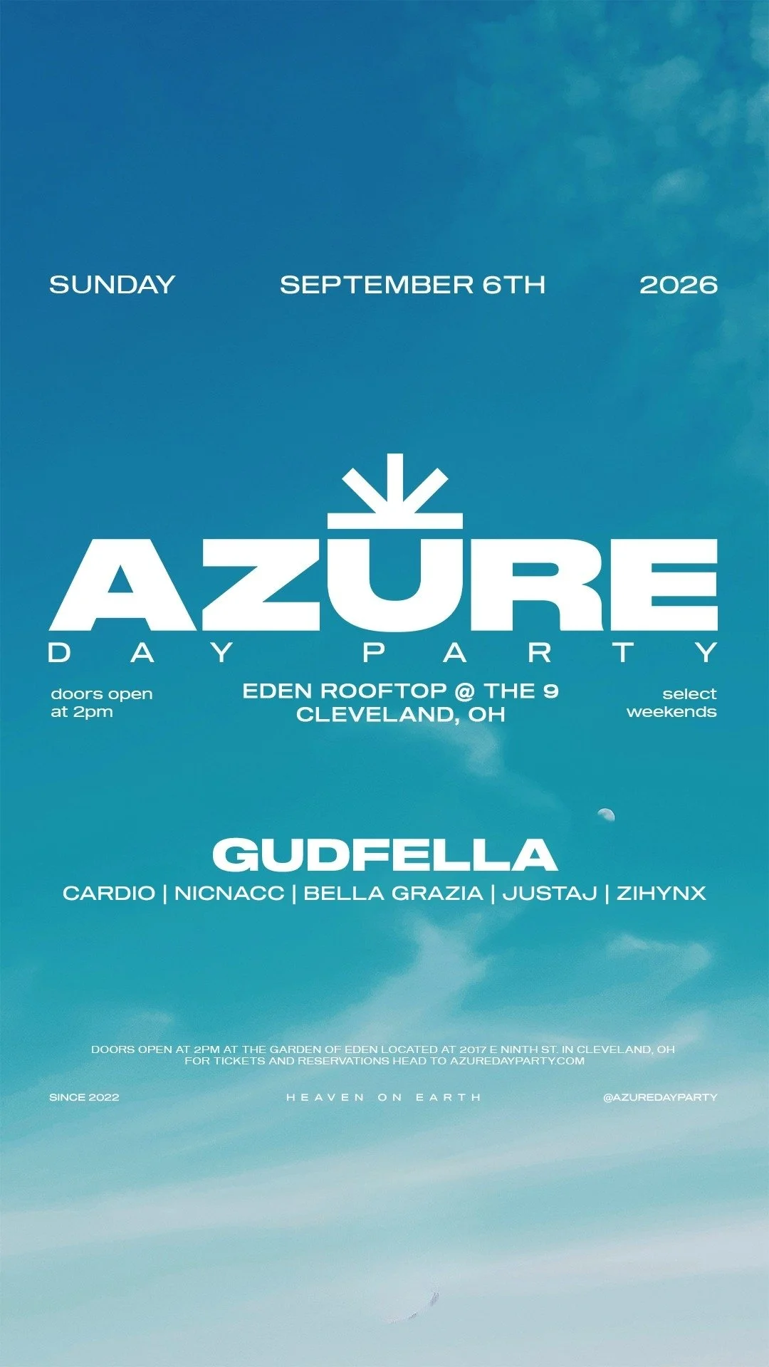 Azure Day Party with Gudfella