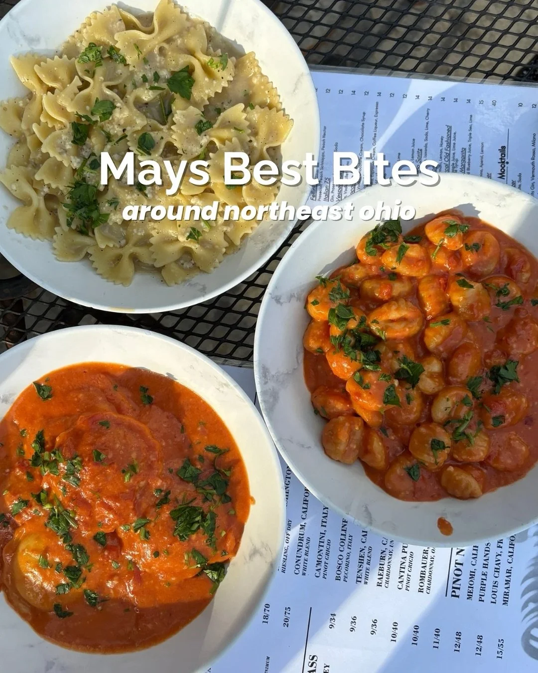 Rounded up our favorite bites around town from last month ✨💫