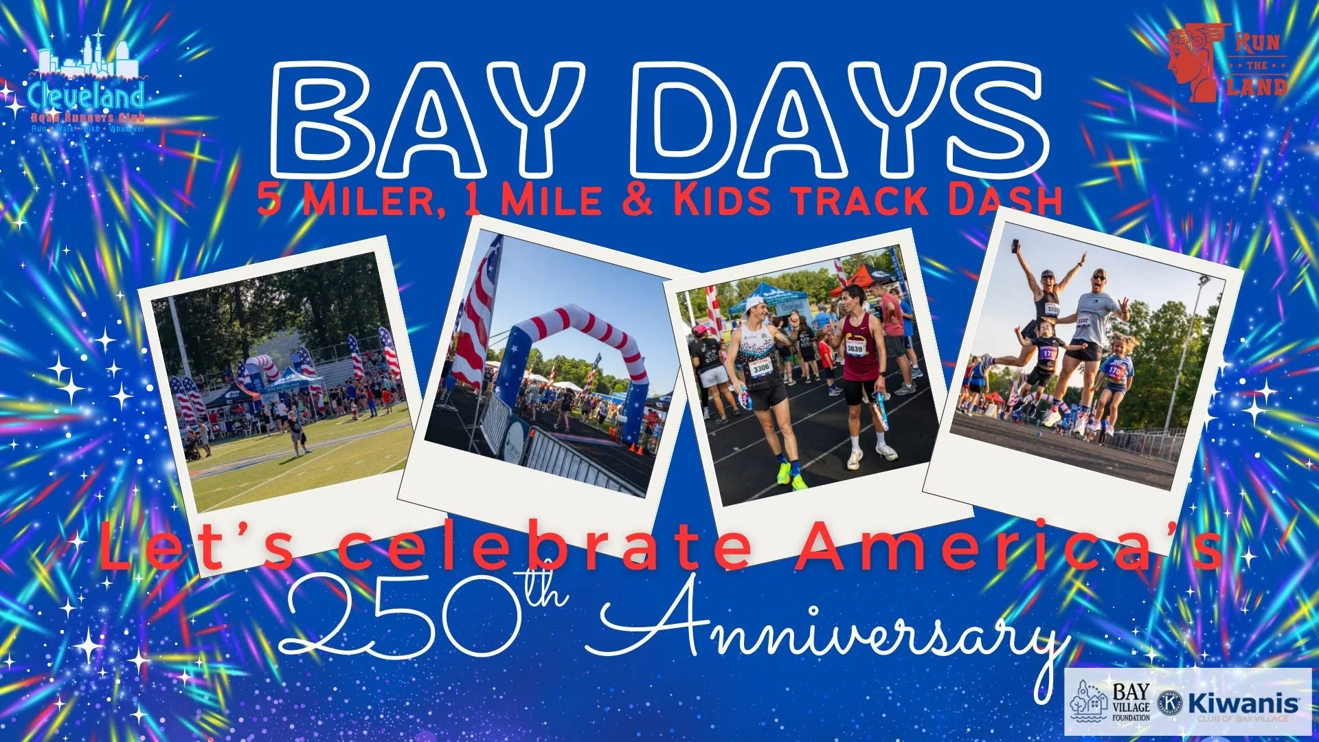 Bay Days 5 Miler, 1 Mile, & Kids Track Dash