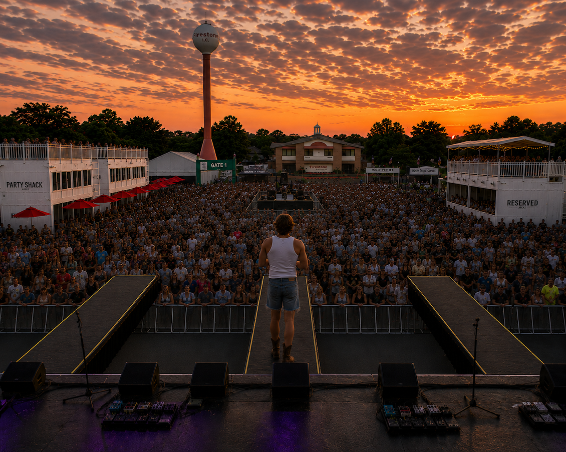 Bailey Zimmerman Live at Firestone Country Club