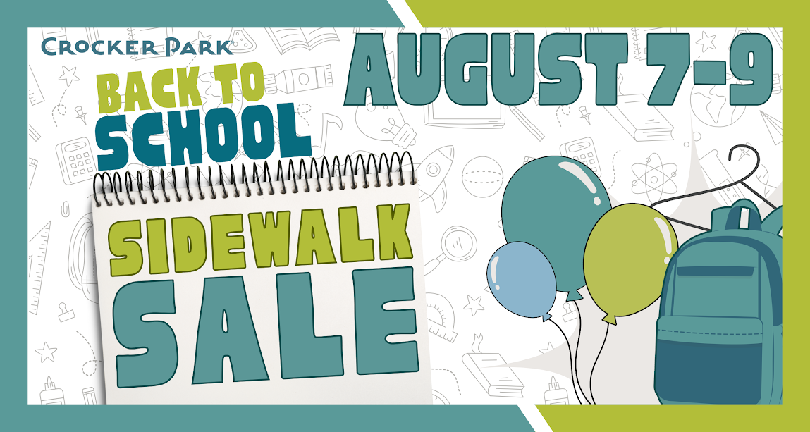 Crocker Park Back-to-School Sidewalk Sale