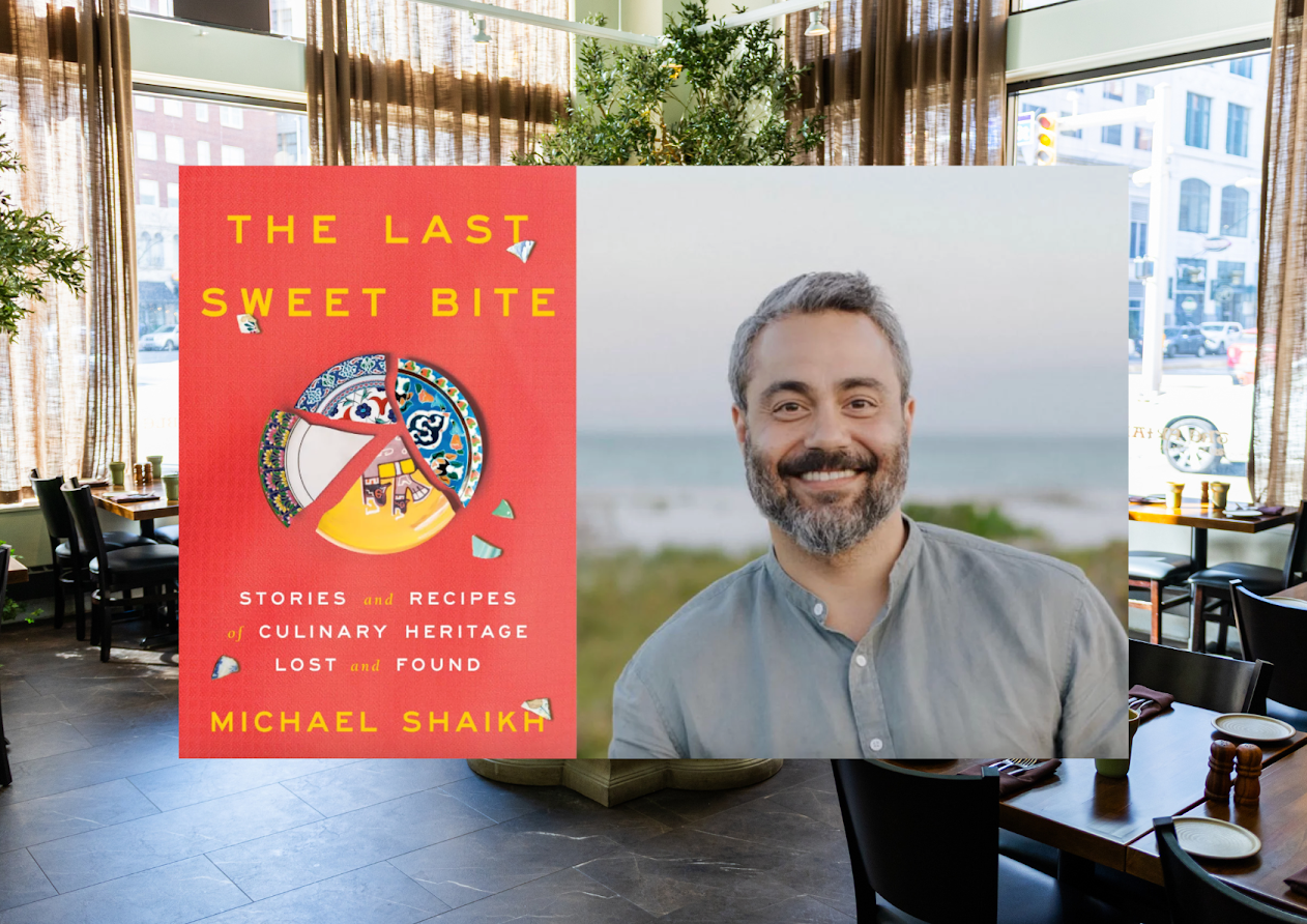 The Last Sweet Bite: Multi-Course Dinner & Author Talk with James Beard Winner Michael Shaikh