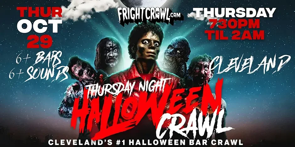 FrightCrawl Cleveland Halloween Bar Crawl: Thursday Night