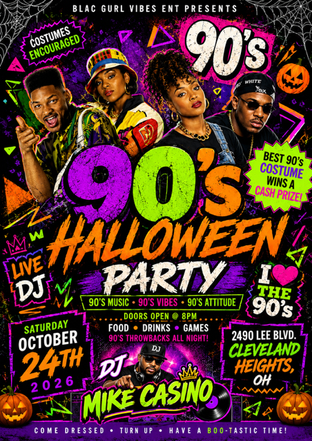 90’s Halloween Party