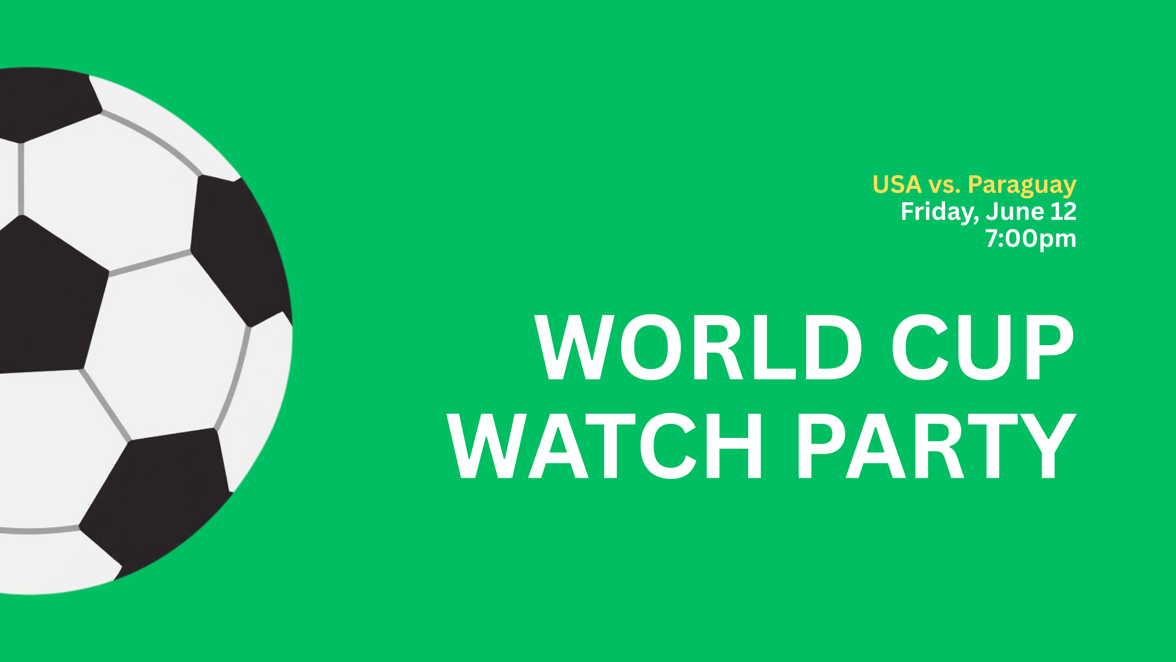 FOI and CAYA World Cup Watch Party