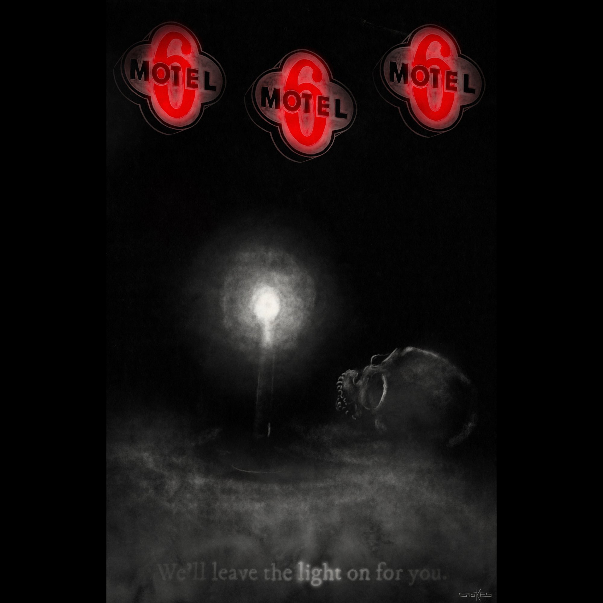 We'll Leave the Light On. - Giclée Art Print (11x17)