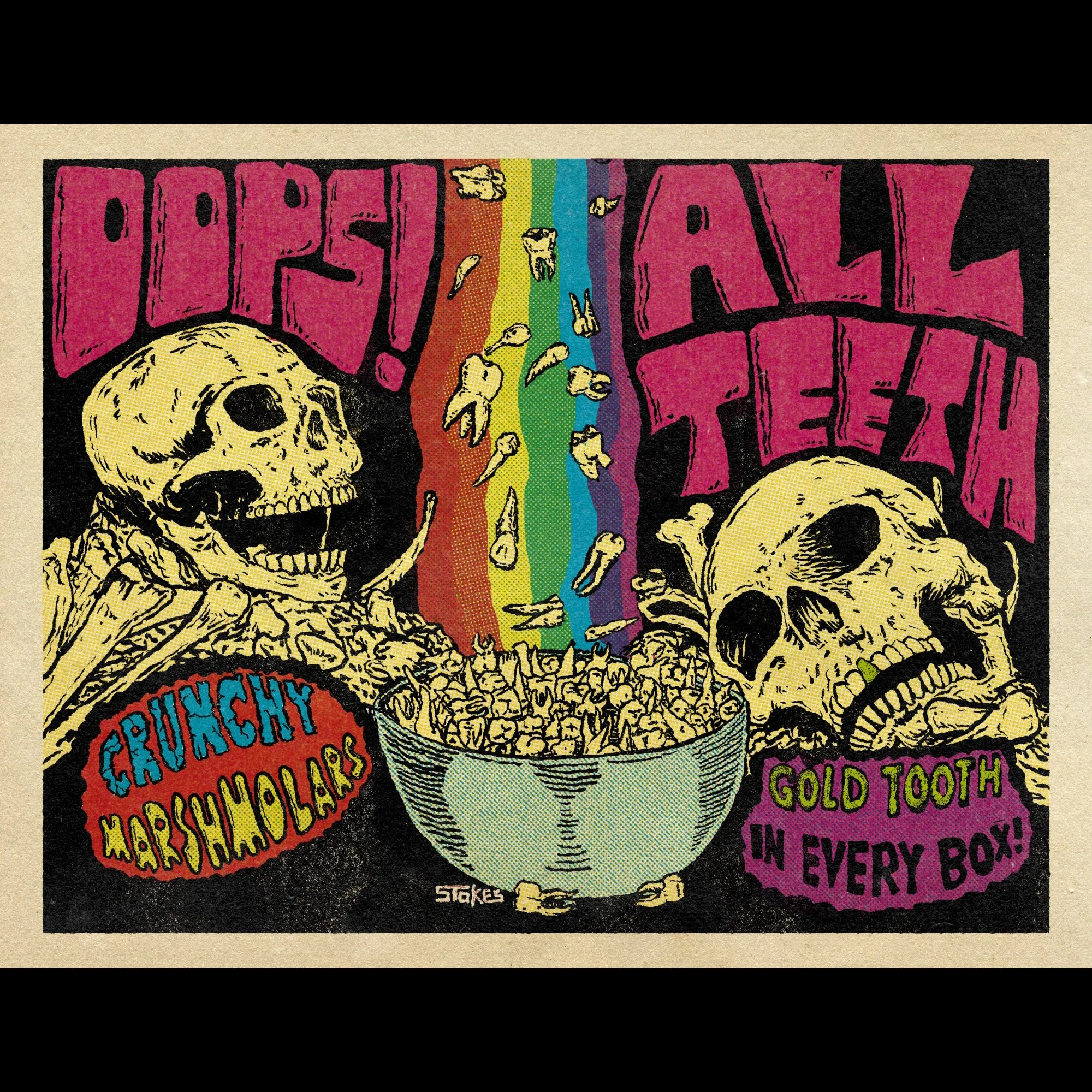 Oops! All Teeth - Giclée Art Print (Choose size)